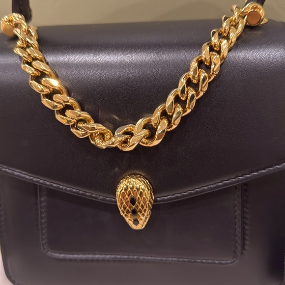NEW BVLGARI FOREVER TOP MAXI TWO WAY with Crossbody strap and COA and dust bag - Picture 2 of 8